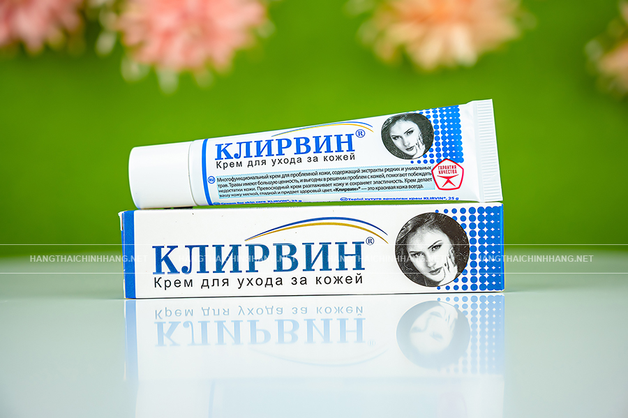 Cách sử dụng kem trị sẹo và thâm Klirvin (Nga)