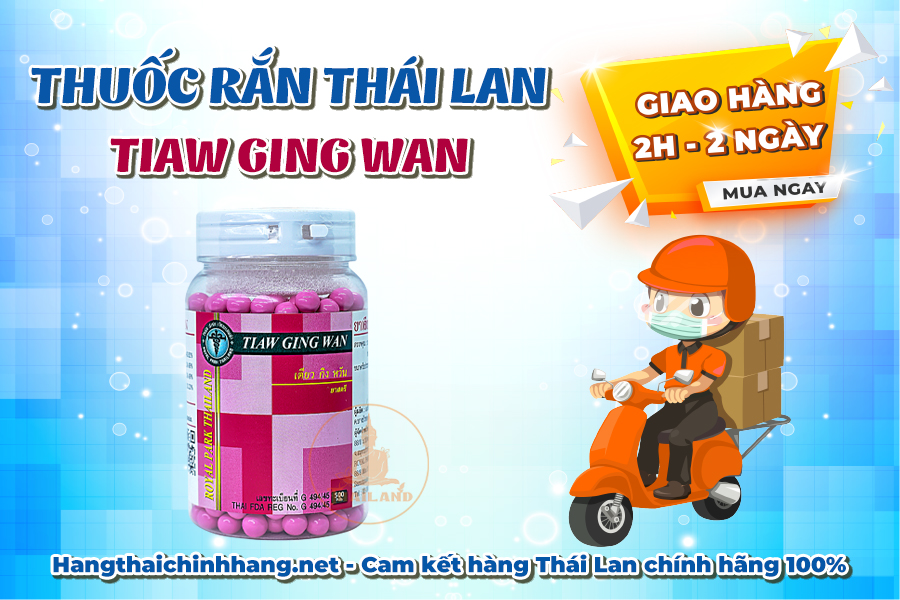 Mua thuốc rắn Thái Lan Tiaw Ging Wan
