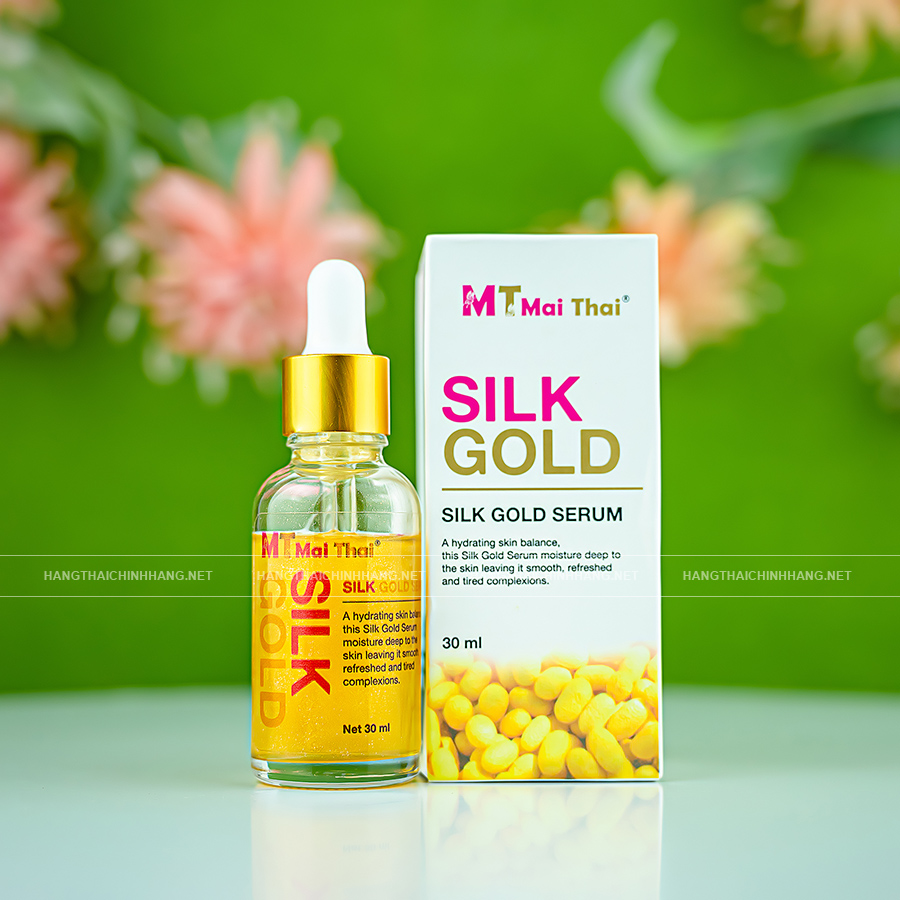 Hướng dẫn sử dụng serum chăm sóc da mặt trẻ hóa giảm nếp nhăn MT Mai Thai Silk Gold