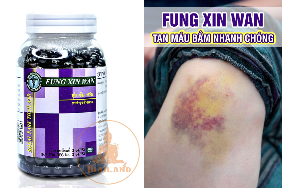 Fung Xin Wan - Hỗ trợ đánh tan máu bầm hiệu quả