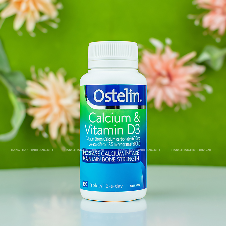 Hướng dẫn sử dụng viên uống bổ sung Canxi và Vitamin D3 130 viên của Ostelin Úc