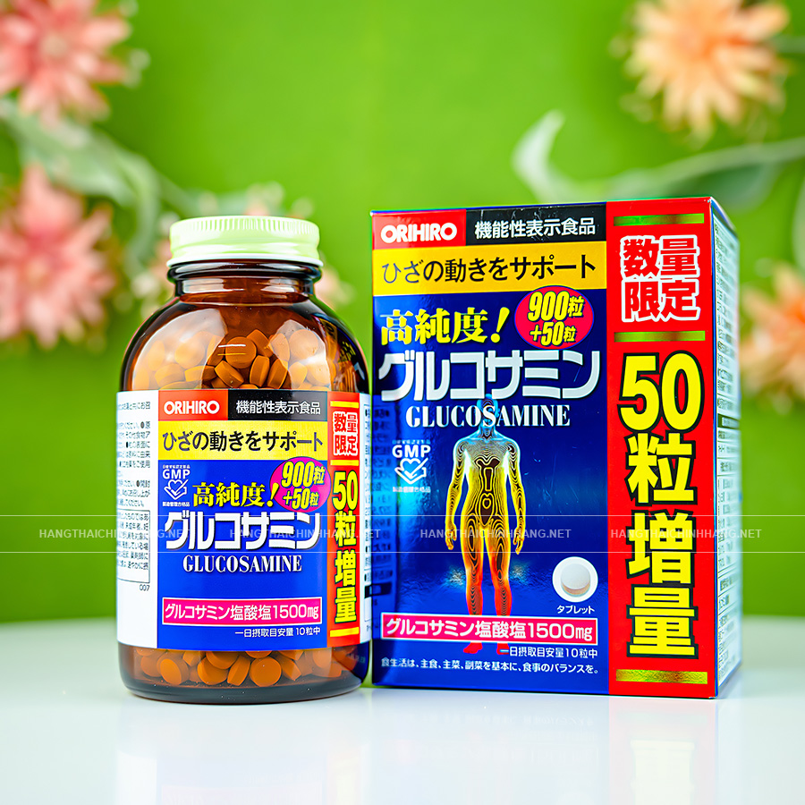 Hướng dẫn sử dụng Orihiro Glucosamine 1500mg Nhật Bản