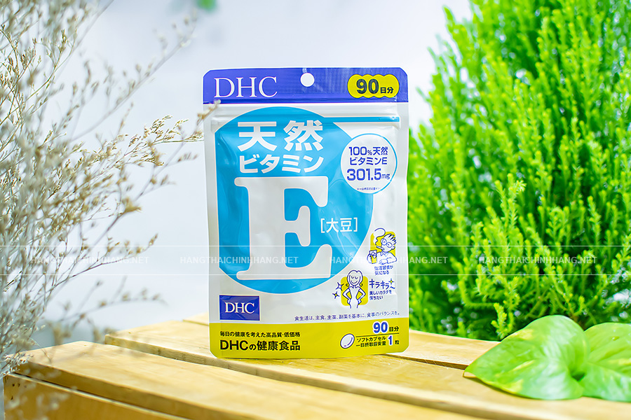 Thành phần có trong viên uống bổ sung Vitamin E DHC của Nhật 335mg