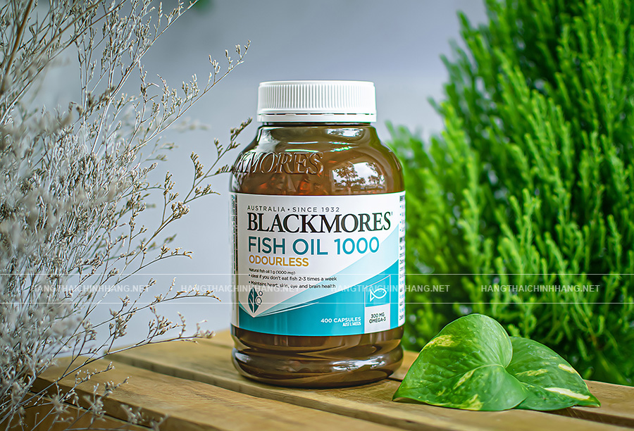 Thành phần của dầu cá Blackmores Fish Oil 1000mg - 400 viên (hàng nhập khẩu từ Úc)