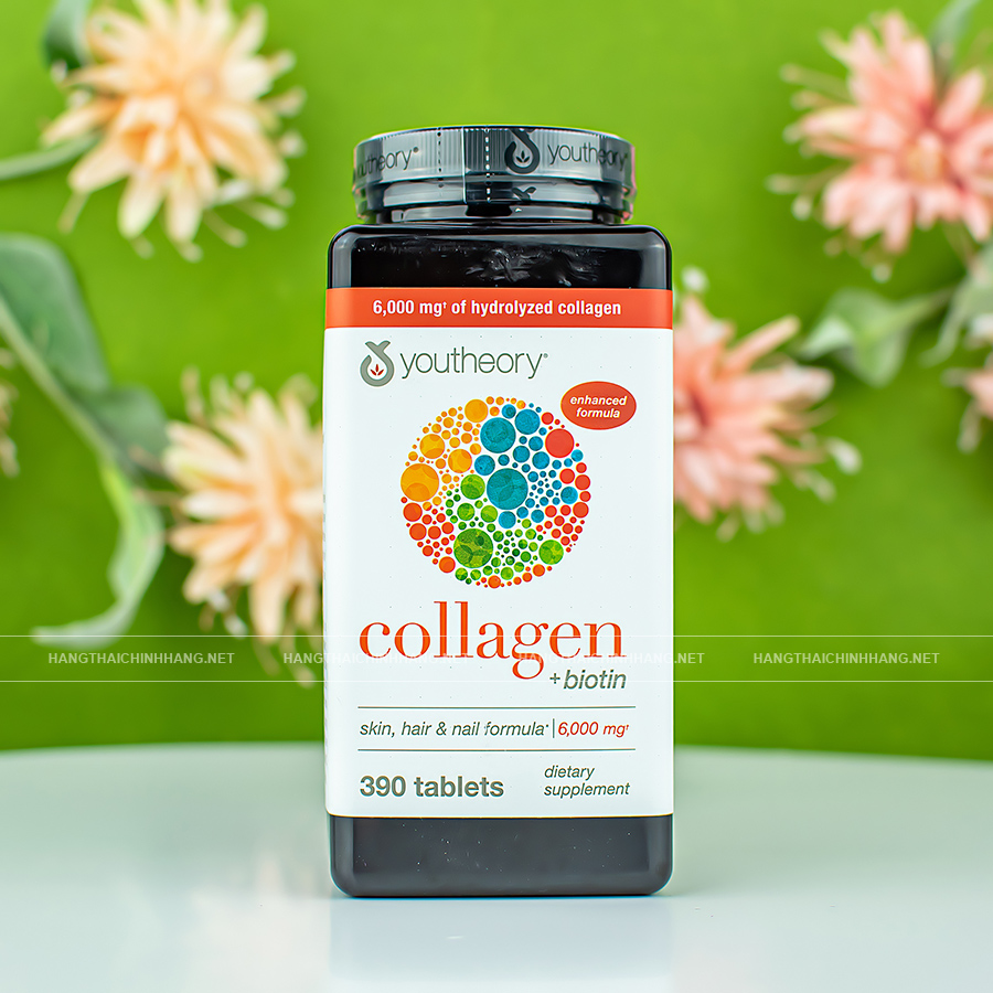 Hướng dẫn sử dụng viên uống đẹp da Collagen Youtheory + Biotin