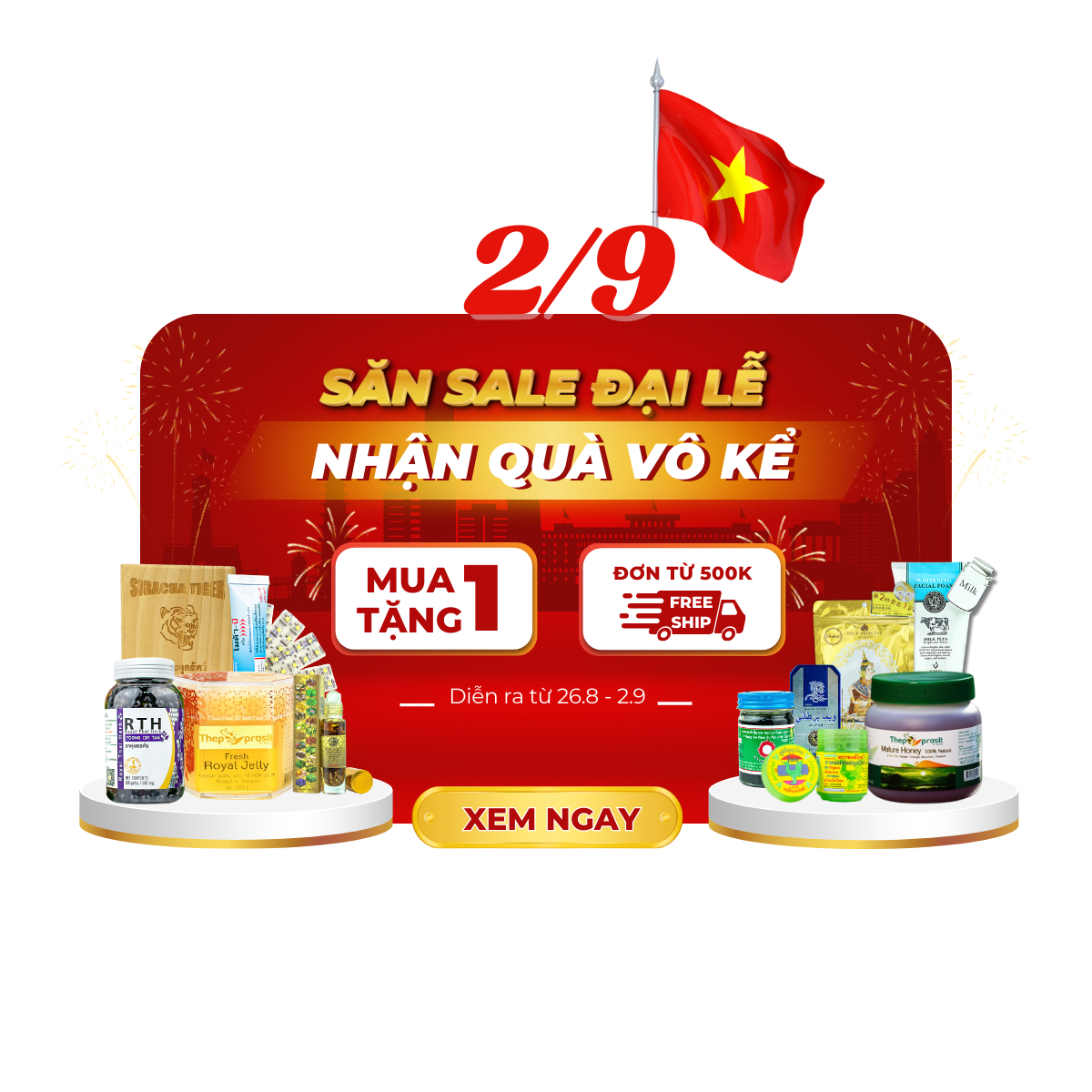 Săn sale đại lễ